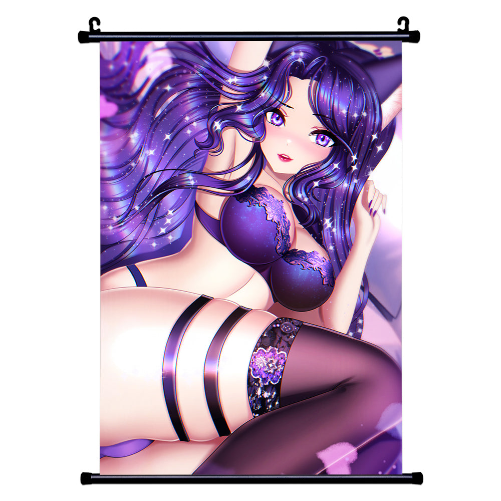 Amethyst Astra "Her Thighness in Lingerie" Wallscroll