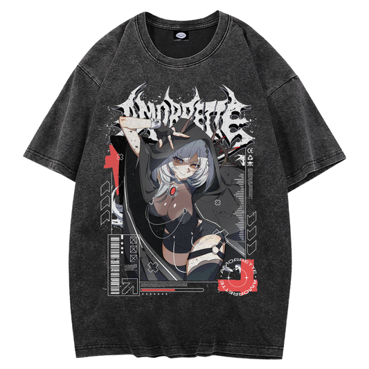 Amorrette Acid Wash T-Shirt Campaign