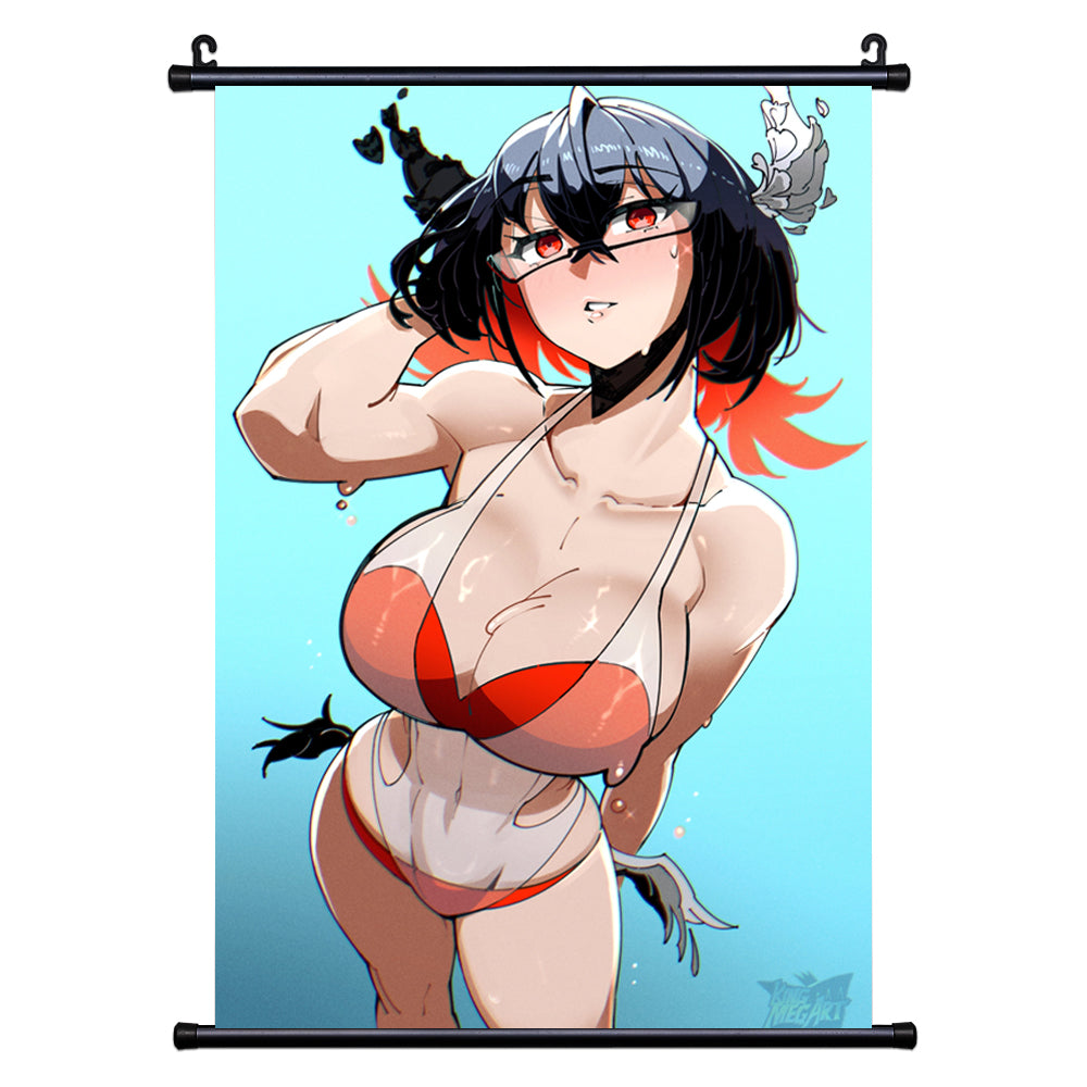 Andreia Herz "Bikini Birb" Wall Scroll