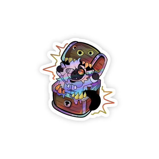 AngelCatzexe Holographic Sticker