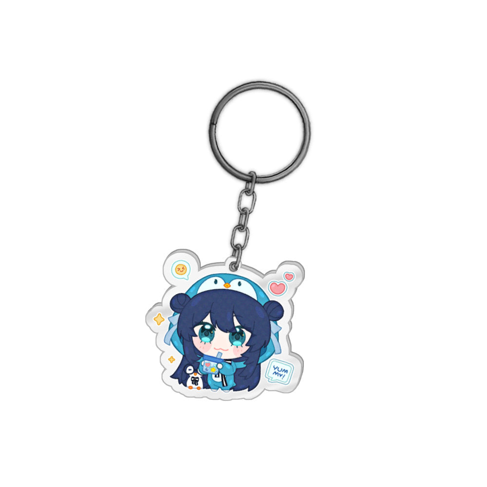 Ao_Zora_ Kawaii Ice Keychain