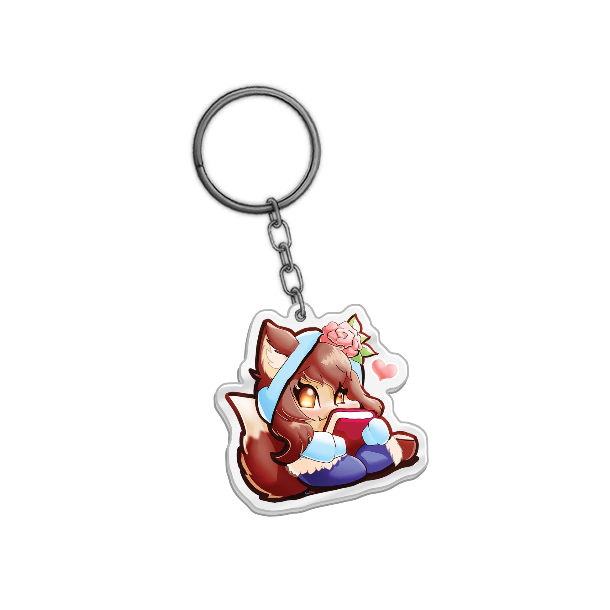 ArmorOfFaith  'Knight of the Wolf' Keychain