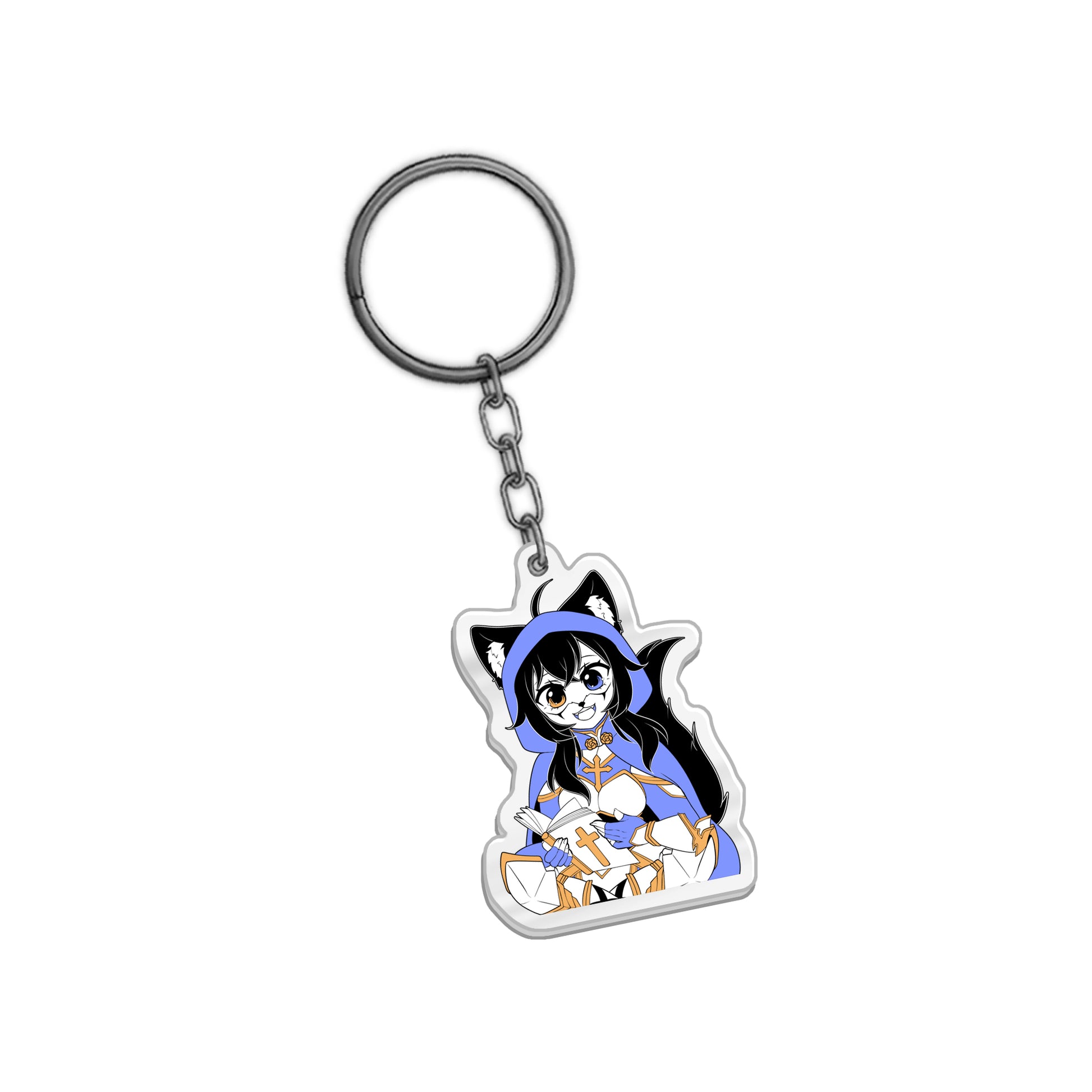 ArmorOfFaith  'God's Fluffiest Knight' Keychain
