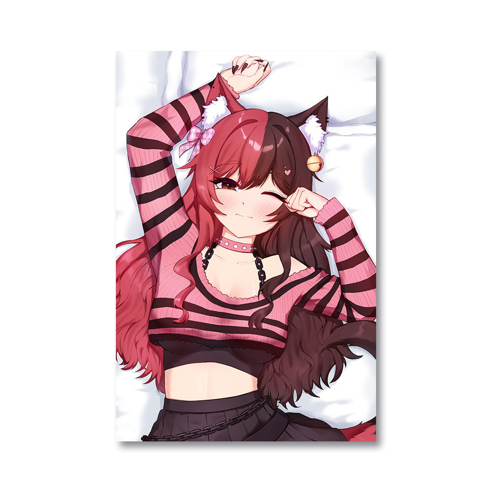 Artsyweebie Boba Cat Poster