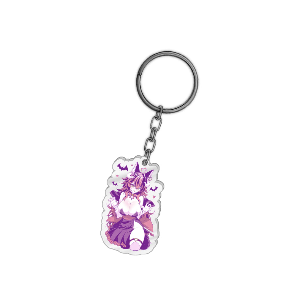 Asakifox 'Sweet Succubus' Keychain