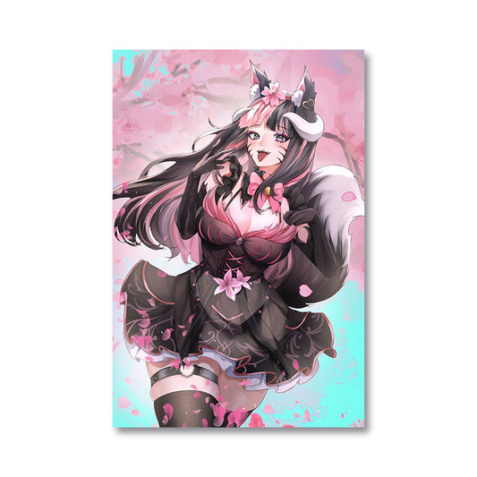 Asakifox Sakura Fox Poster