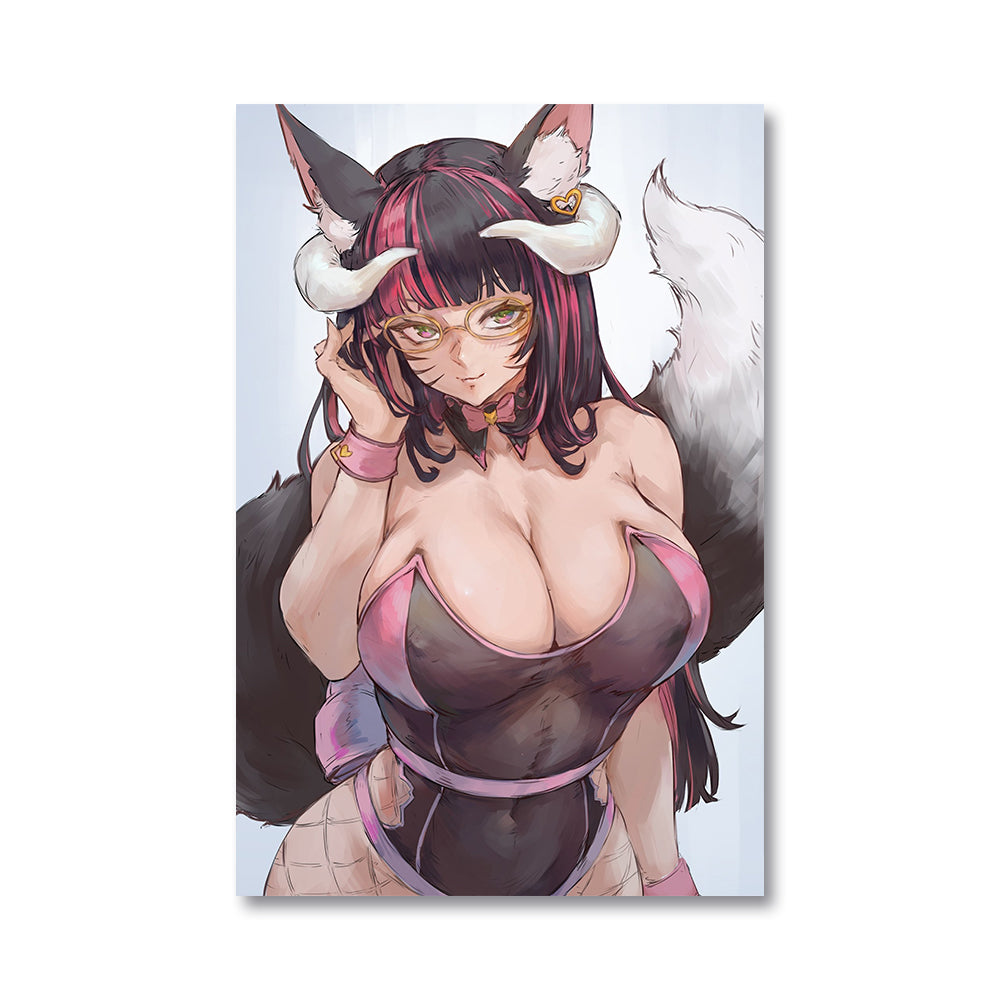 Asakifox Professor Fox Poster