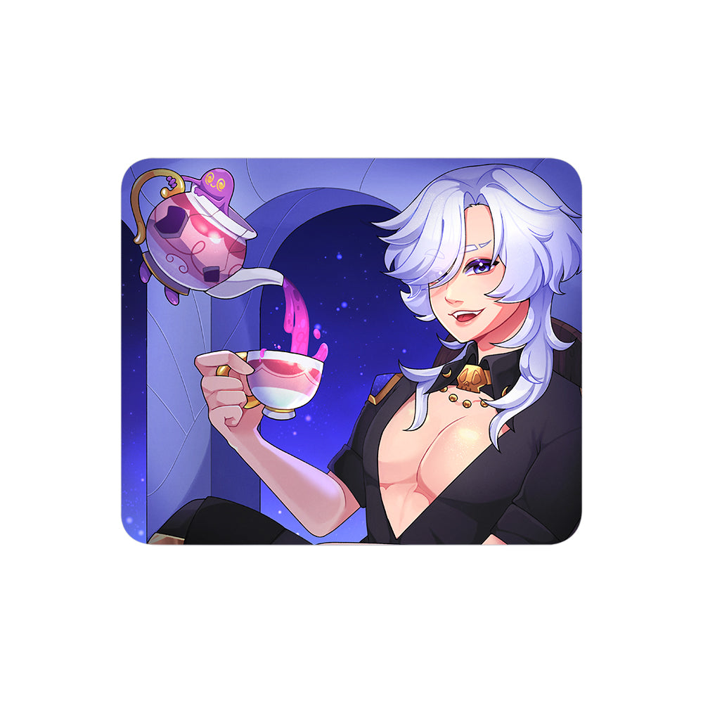 Astral_Arts Tea Time Standard Square Mousepad