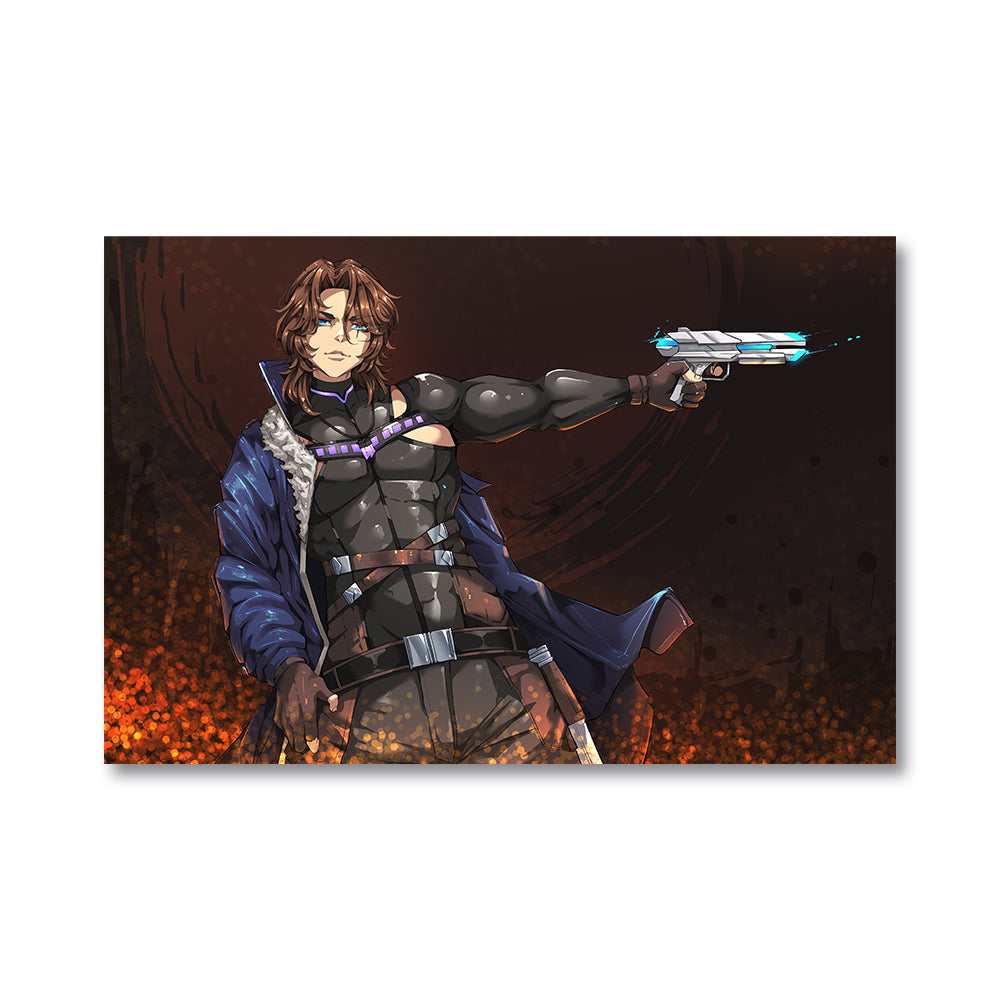 Azekiel 'Ghost of the Stars' Poster