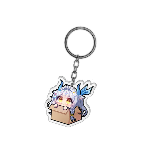AzuRyuna Cardboard Box Keychain