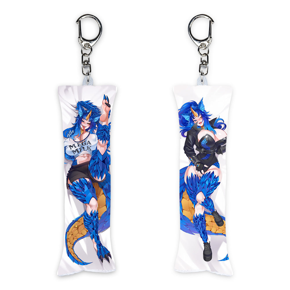 AzuratheAzureDragon Daki Keychain