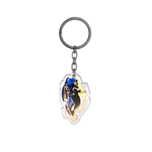 AzuratheAzureDragon Harness the Power Keychain