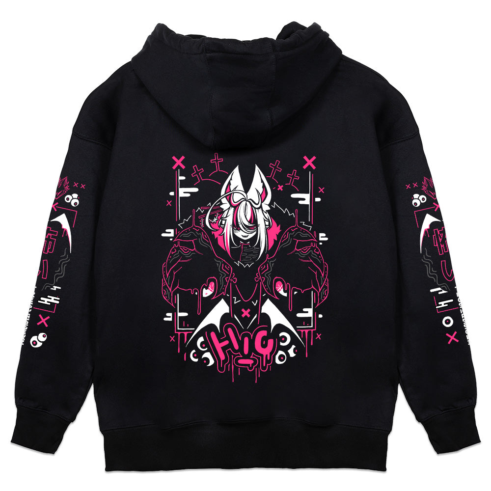 Hiokleo Graveyard Horror Hoodie