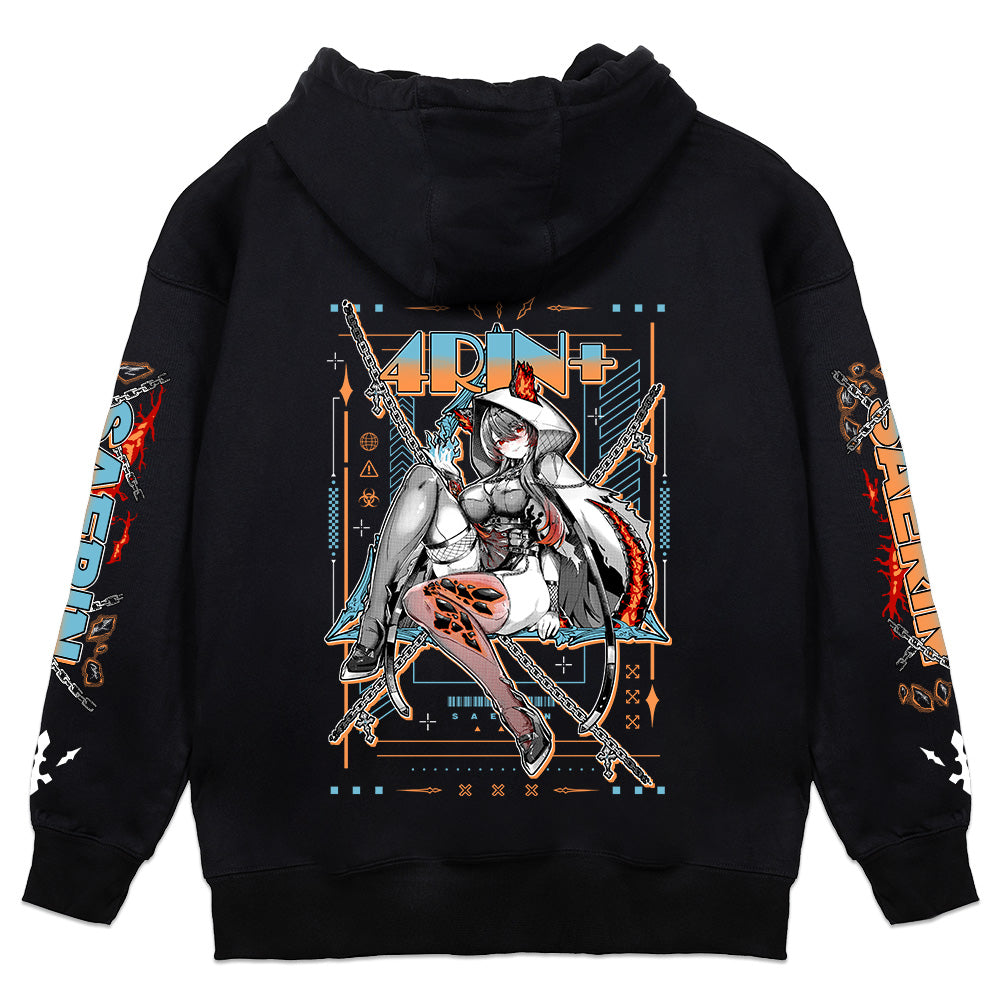 4RIN+ Hellhound Hoodie - Black