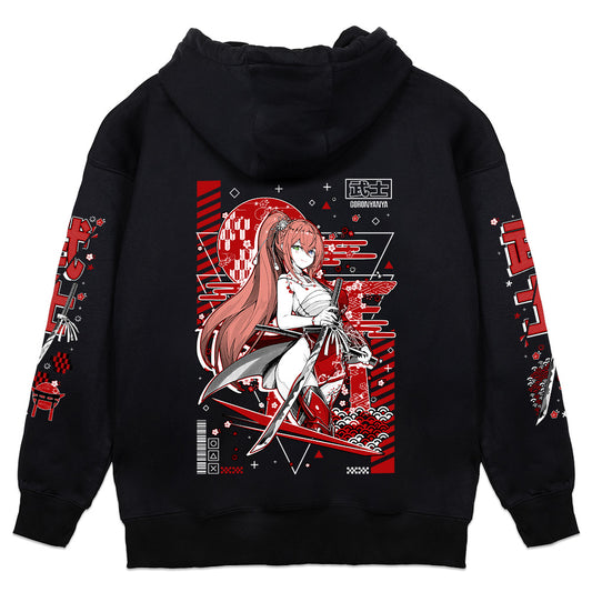 Goronyanya Samurai Warrior Hoodie