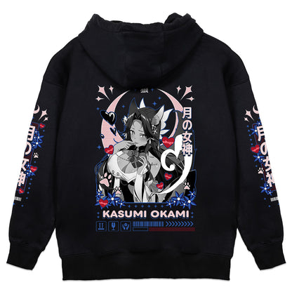 KasumiOkamiVT Chocolate Hearts Hoodie