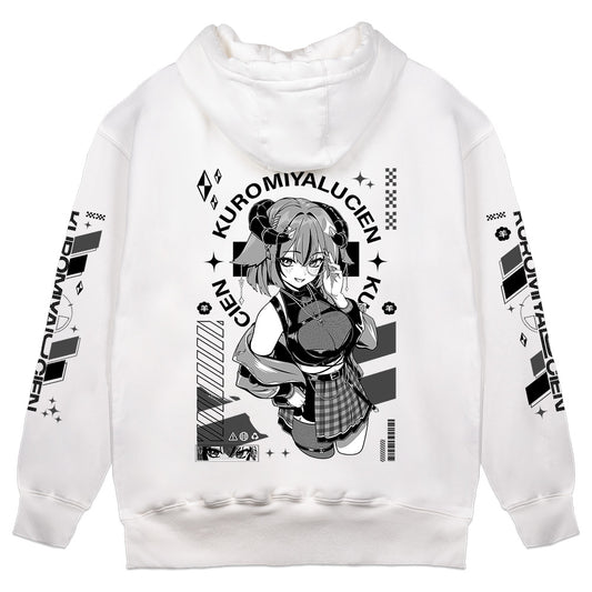 Kuromiya Lucien Rising Star White Hoodie