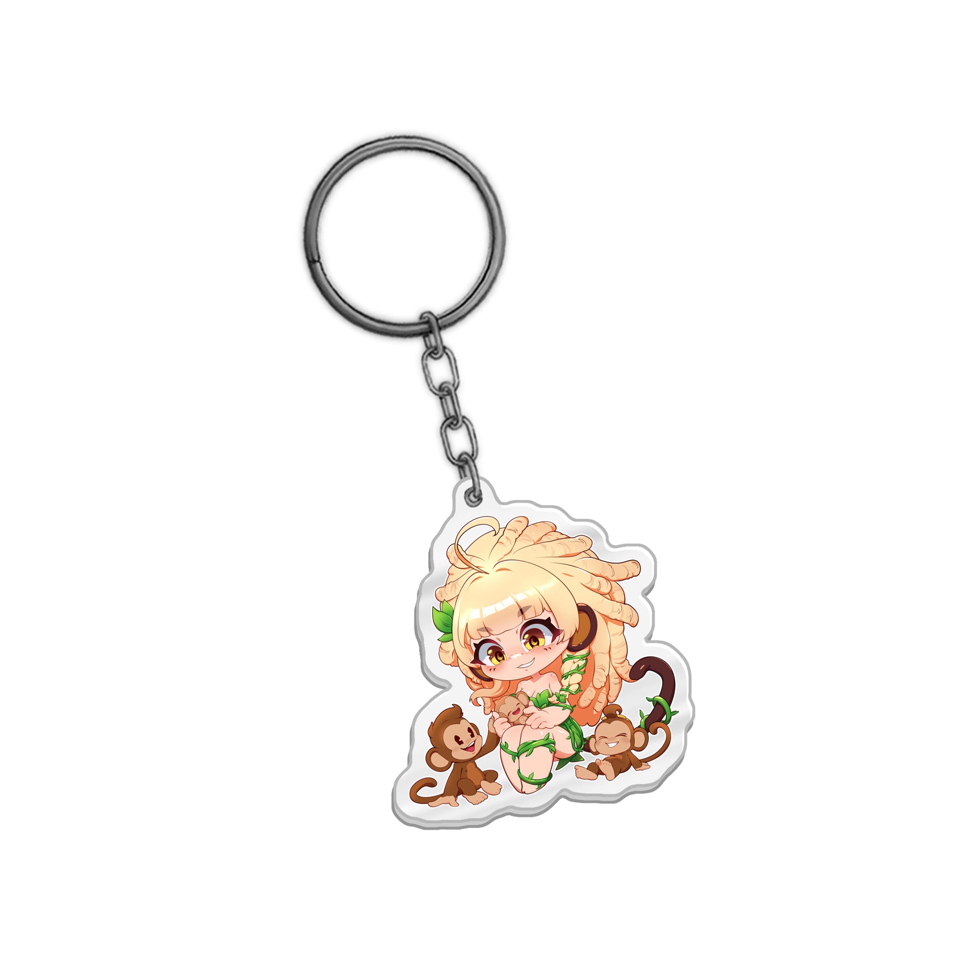 BananaJuju 'Monkey' Keychain