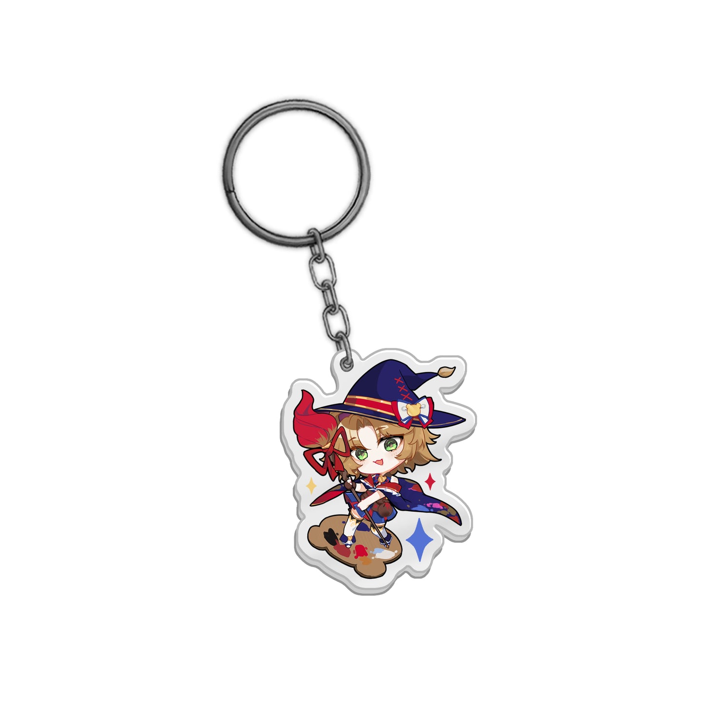 BearTheWitch Chibi Keychain