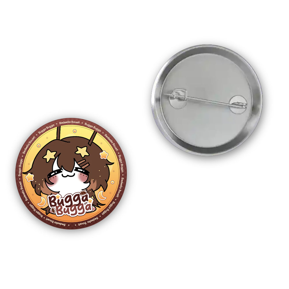 Bedeelia Button Pin