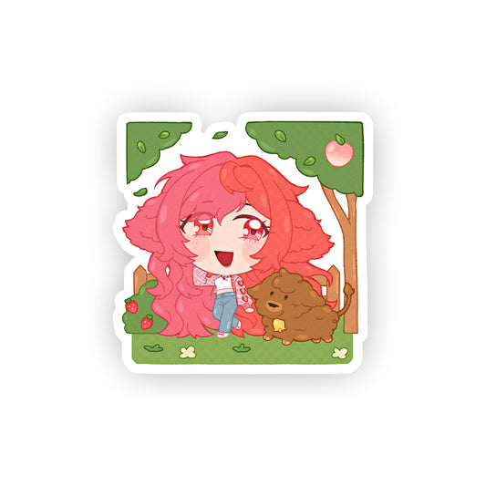 BendingSilverSpoons "Orchard" Sticker