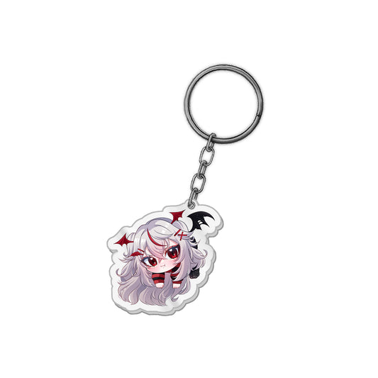 BerryBlushy 'Certified Menace' Chibi Keychain