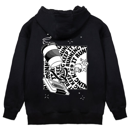 Itscoffeerun Keep It Running Hoodie