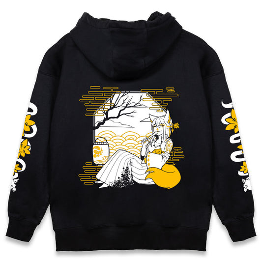Misty Days Kitsune Anime Streetwear Hoodie