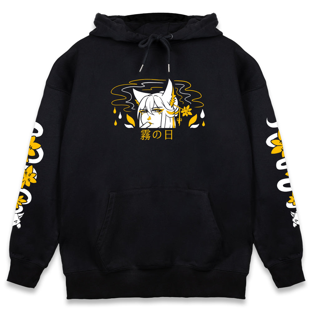 Misty Days Kitsune Anime Streetwear Hoodie