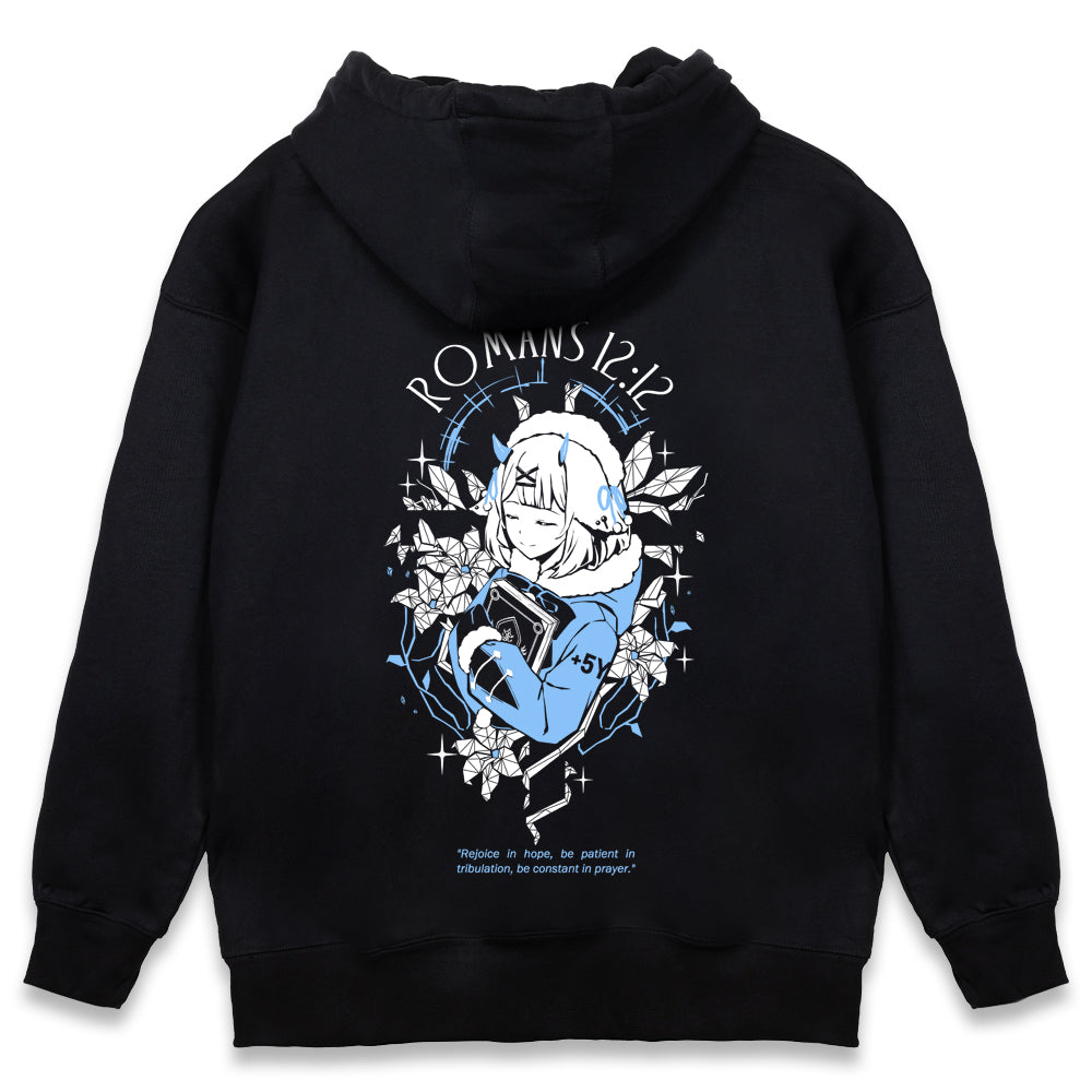SylentBell Romans 12:12 Hoodie