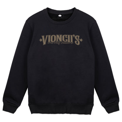 Vioncii Varsity Sailors Crewneck (Black/Olive)