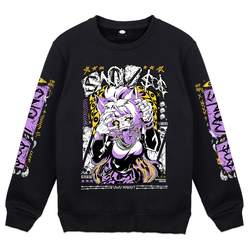 SNOW SOS Horror Crewneck