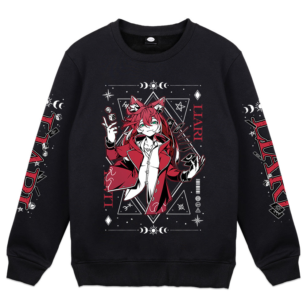 Liarittv Deity of Fate Crewneck