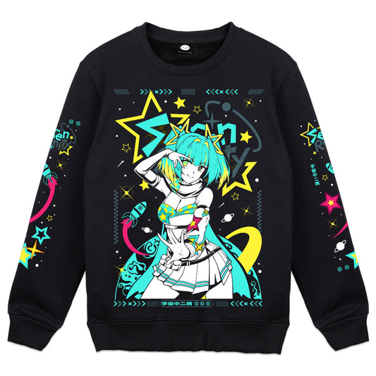 SerenRenity_ Space Assassin Crewneck