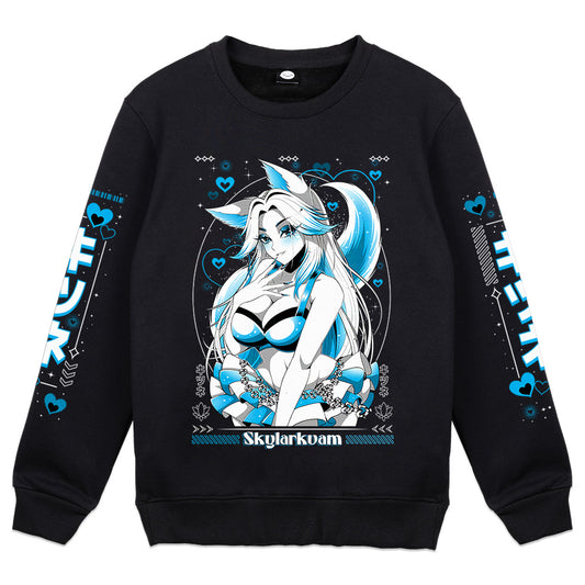 SkylarKuam Soothing Fox Crewneck