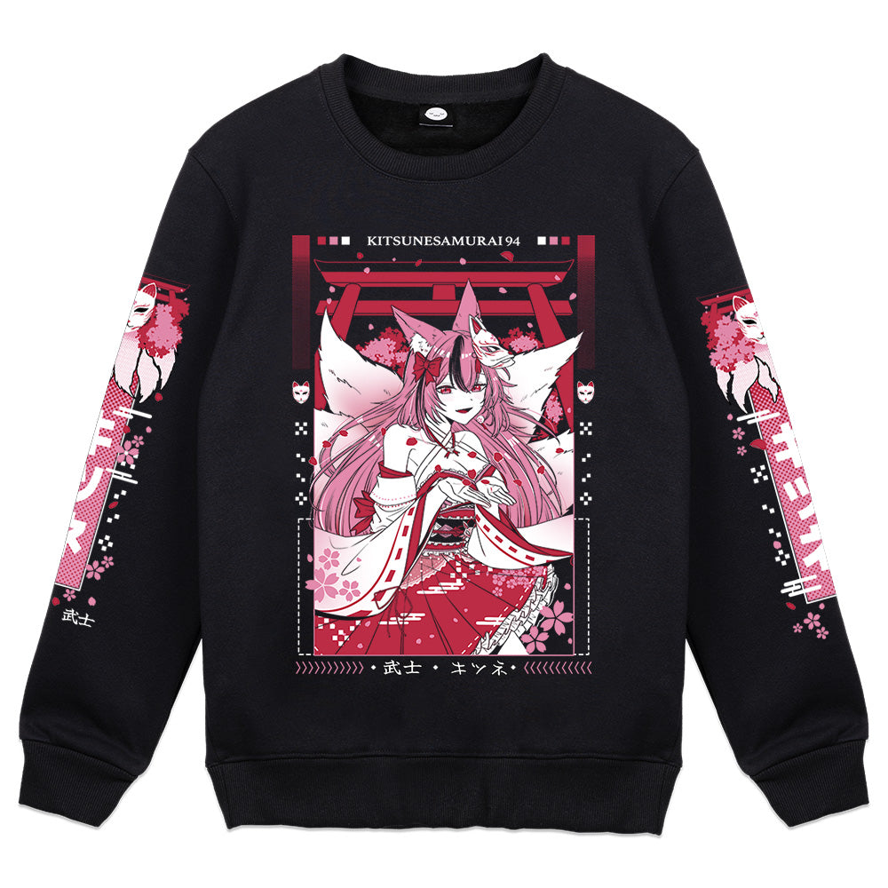 KitsuSamurai Tori Gate Crewneck