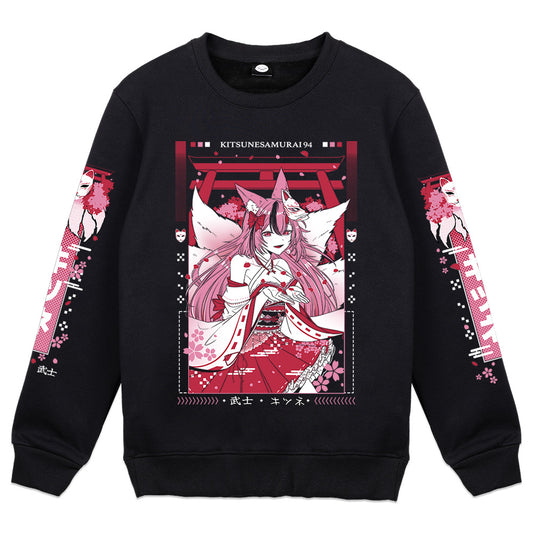 KitsuSamurai Tori Gate Crewneck