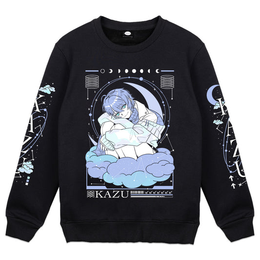Kazu_x0 Moon Ethereal Crewneck