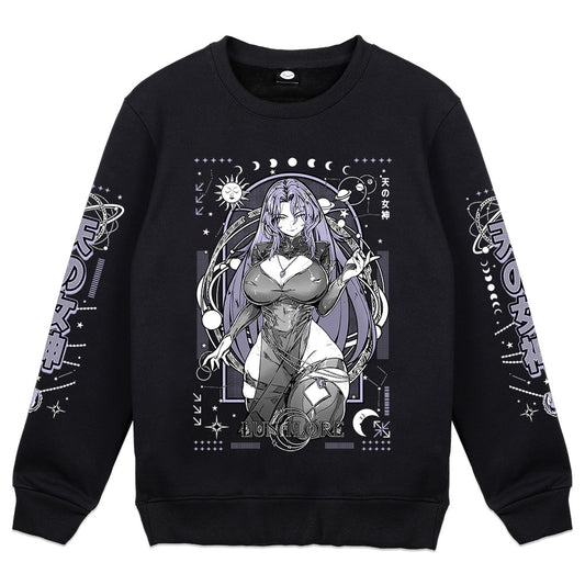 LunaLore27 Celestial Goddess Crewneck