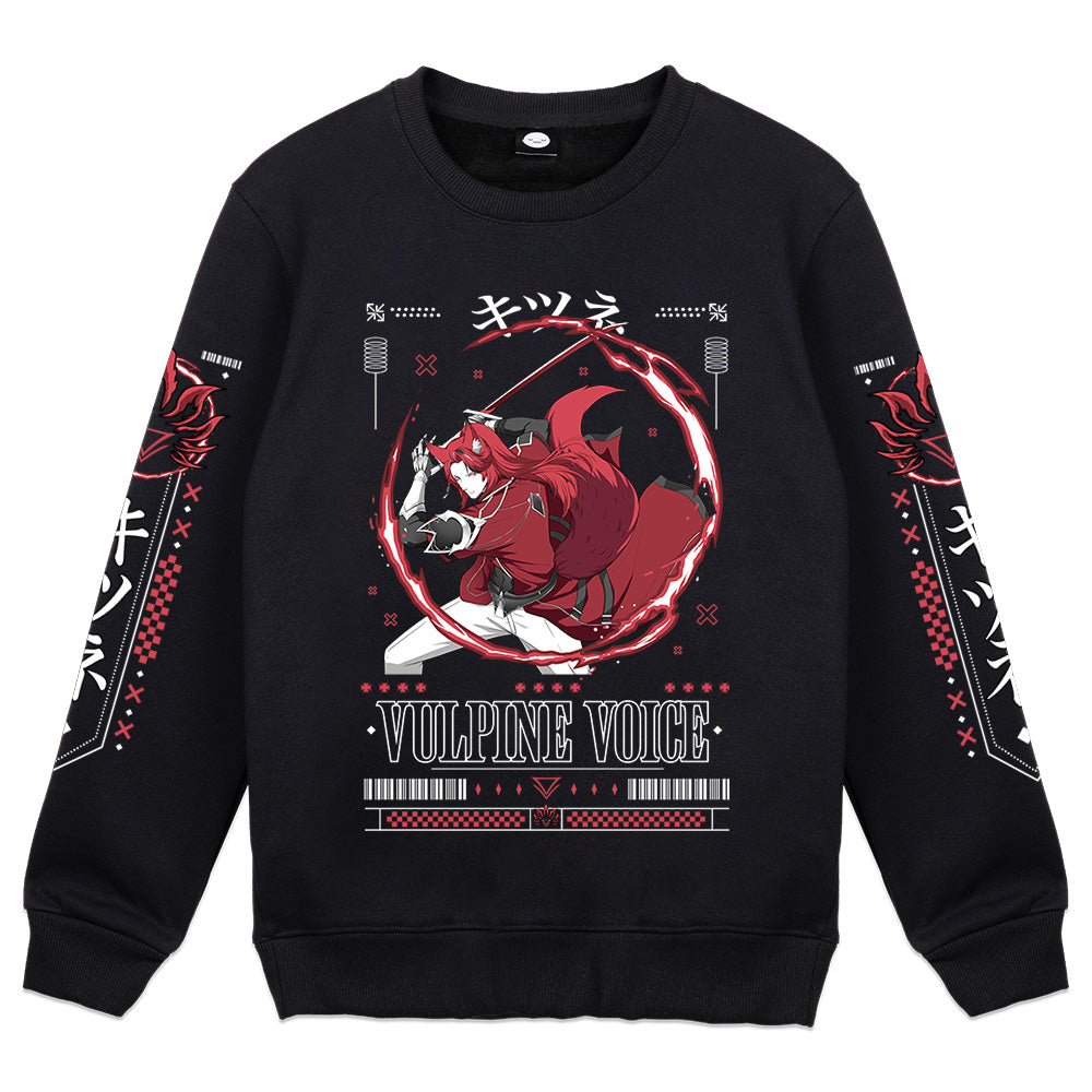 VulpineVoice Fox Crewneck