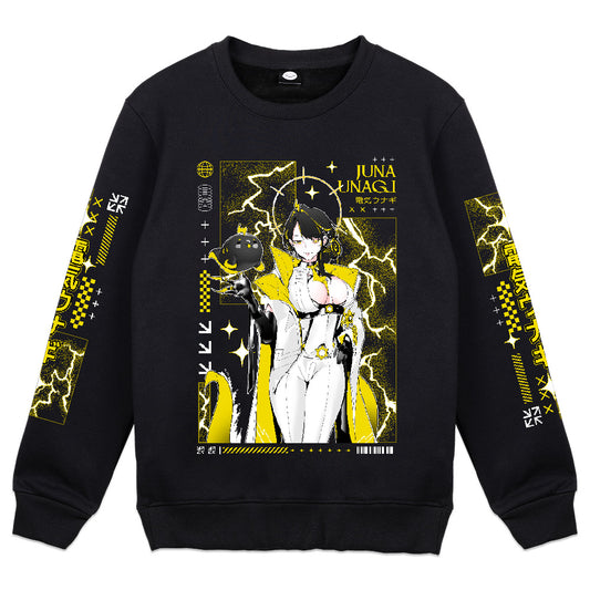 JunaUnagi Eel-ectric Surge Crewneck
