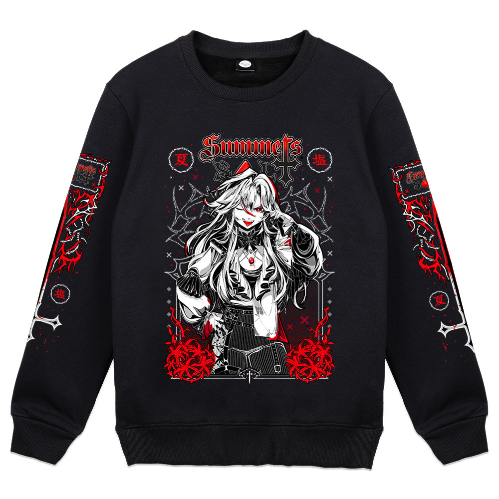 SummersSalt Blood for the Night Crewneck