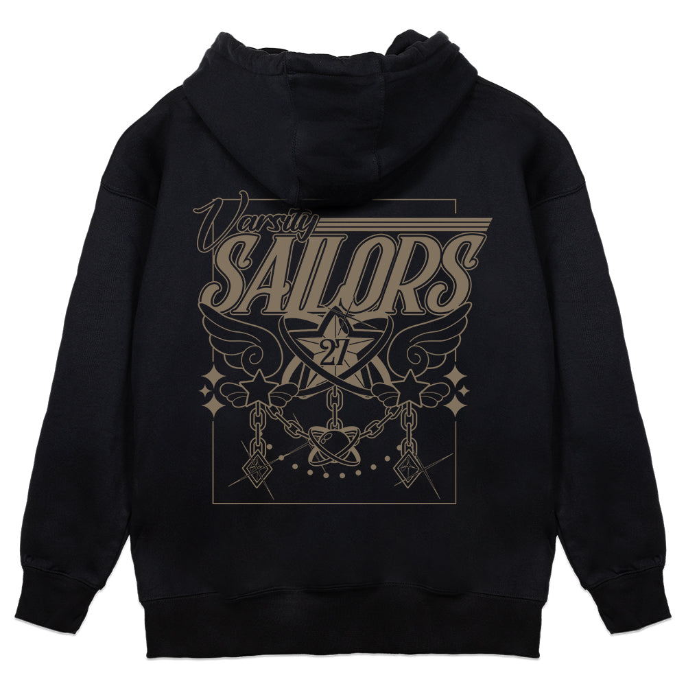 Vioncii Varsity Sailors Hoodie (Black/Olive)