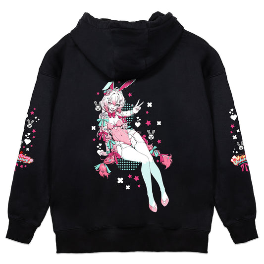 Hysteria.EVE "Very Bunny Valentine's" Hoodie - Black