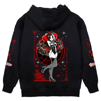 ElyzaEVE "Very Bunny Valentine's" Hoodie - Black