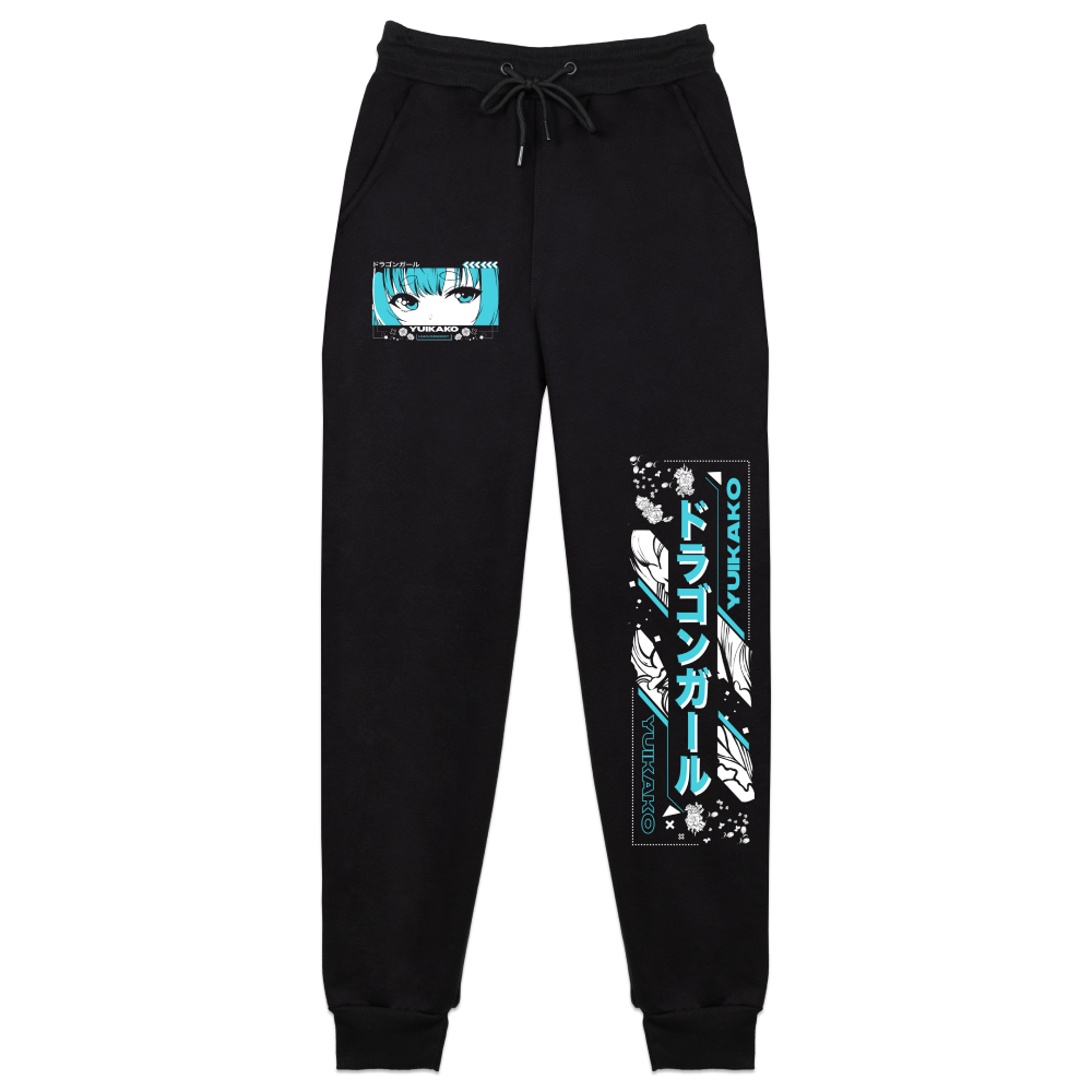 Yuikako Roses and Dragons Sweatpants