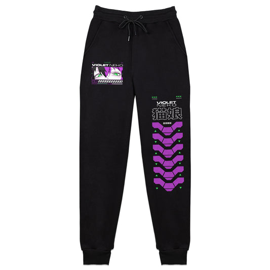 VioletNeko Degen Cat Girl Sweatpants