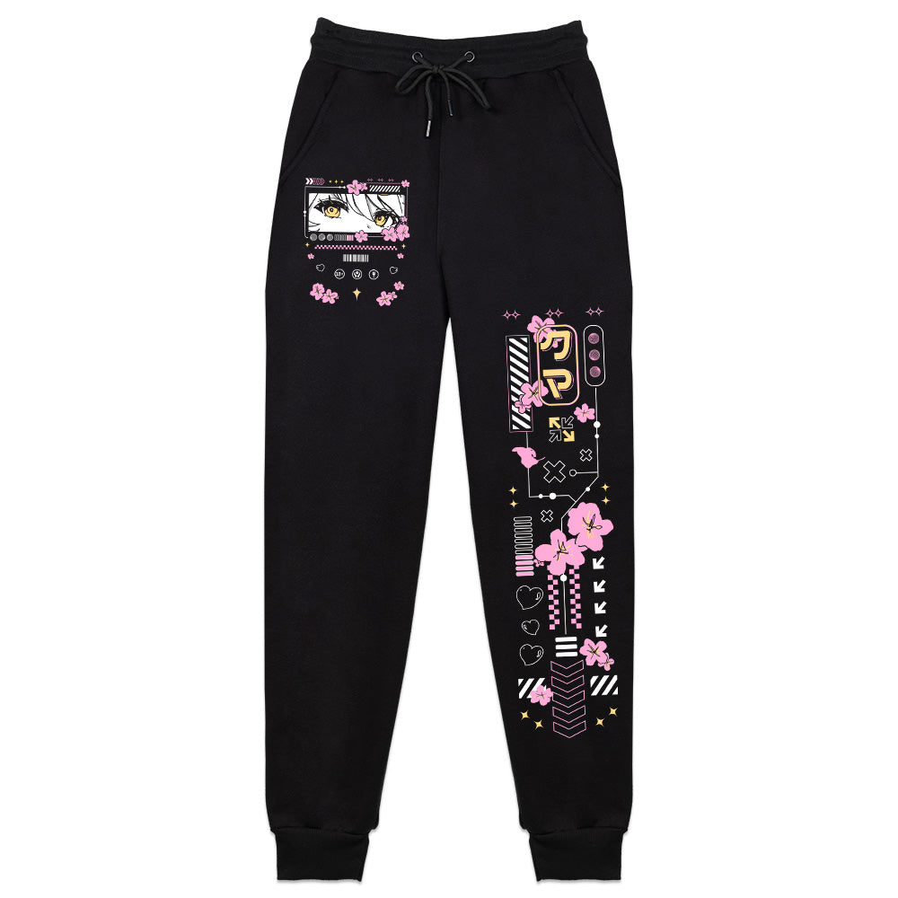Maddiekuma Cherry Blossom Sweatpants