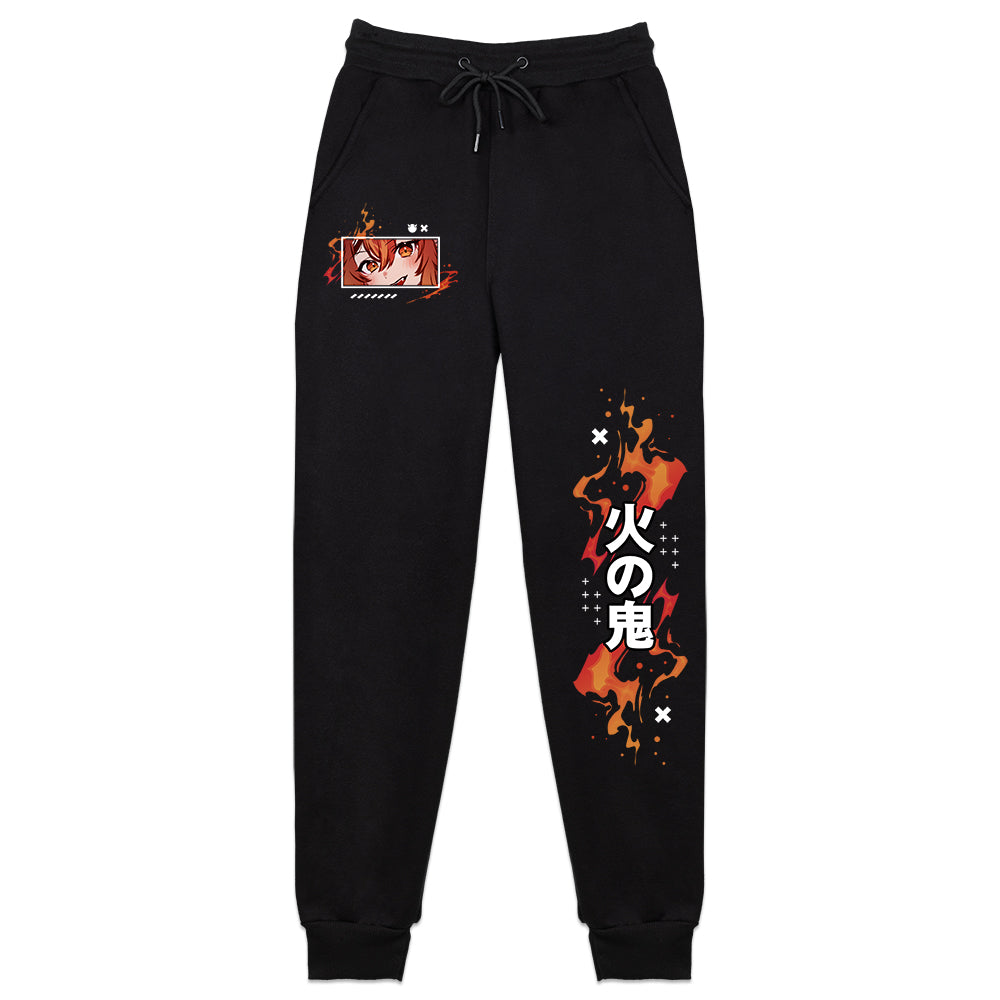FireOniRei Casual Streetwear Sweatpants