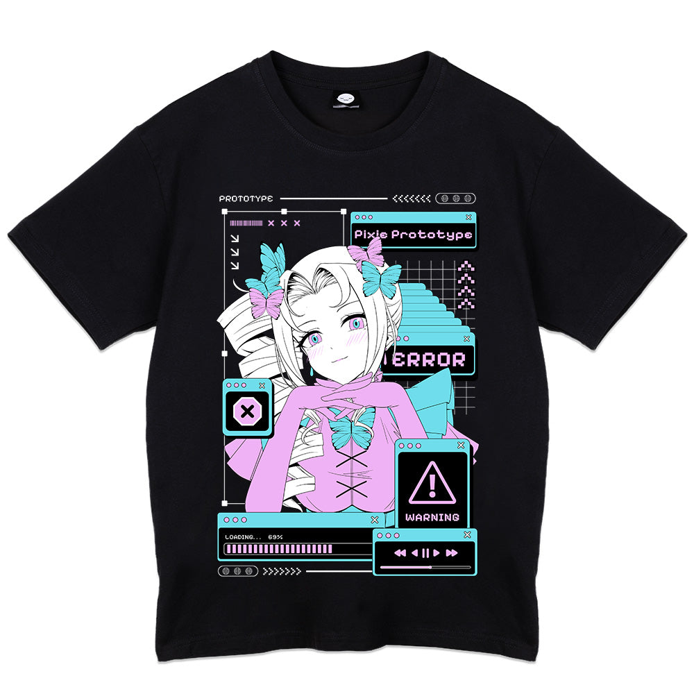 Pixie Prototype System Glitch T-Shirt